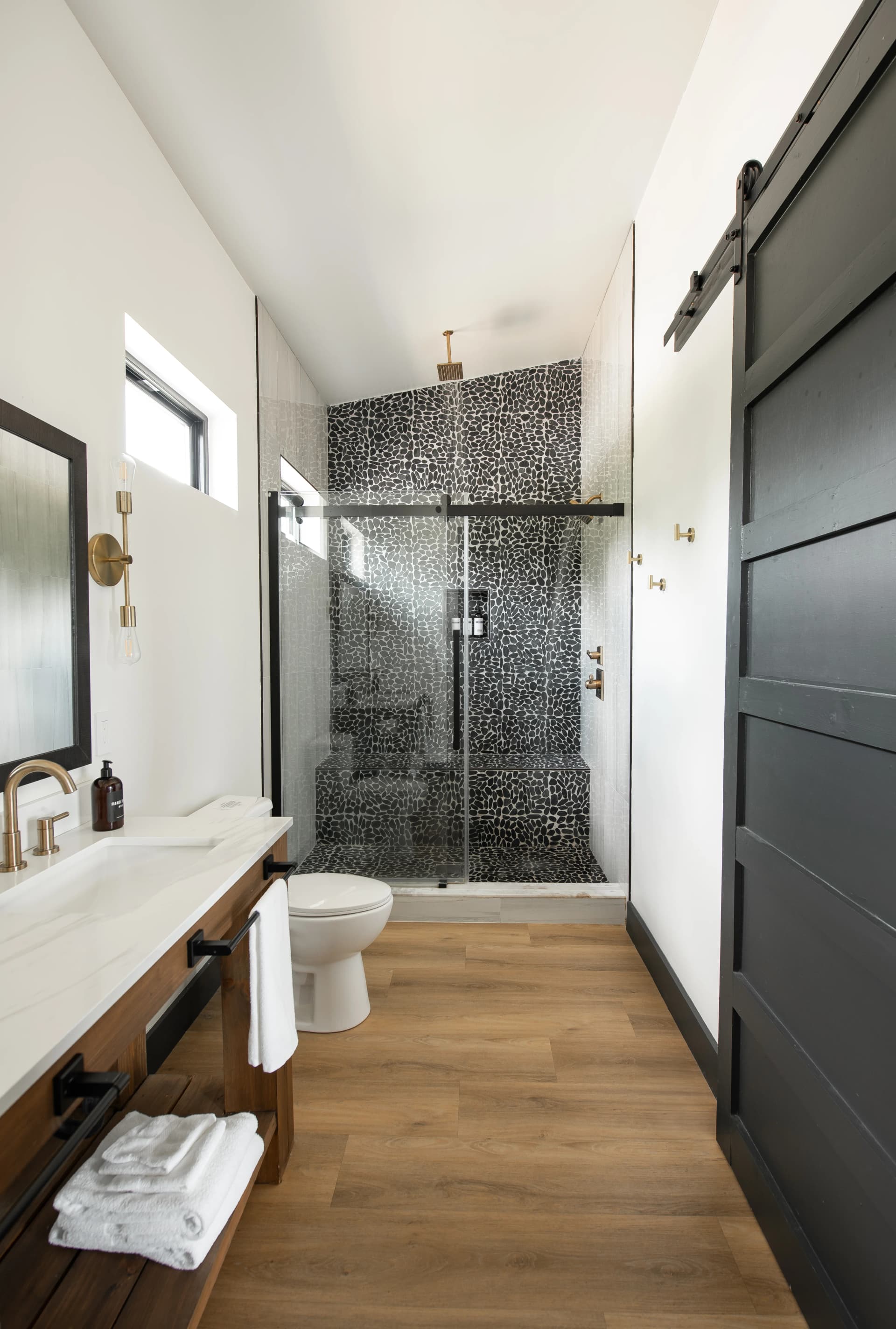Gatlinburg Luxury Cabin Bathroom Walk In Shower